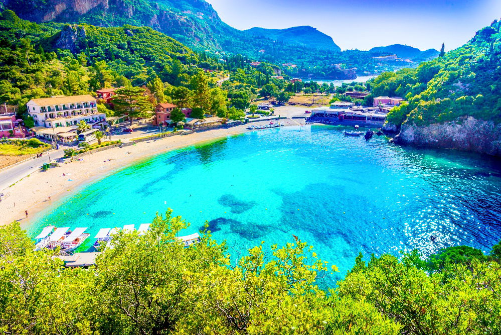 O imagine reprezentand corfu