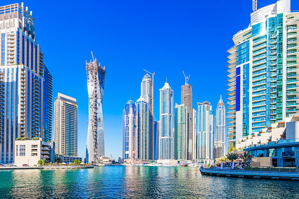 O imagine reprezentand emiratele arabe unite